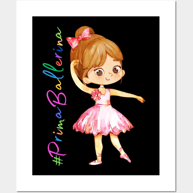 Prima Ballerina (W-7) Wall Art by AlmostMaybeNever